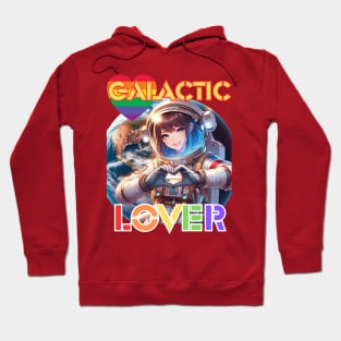 Kawaii, Anime Girl, Galactic Lover  | Catsie Cat Hoodie